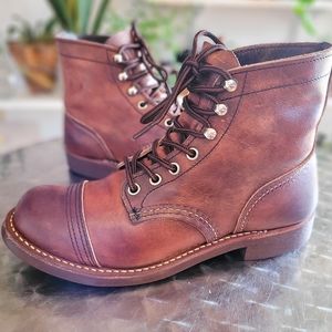 Red Wing Heritage Iron Ranger 8085, Copper Rough and tough, size 6D